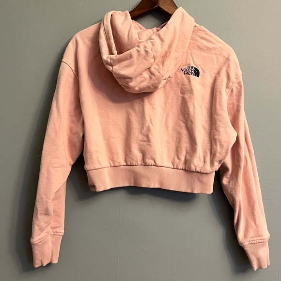 The North Face Pink Cropped Hoodie - Picture 4 of 5